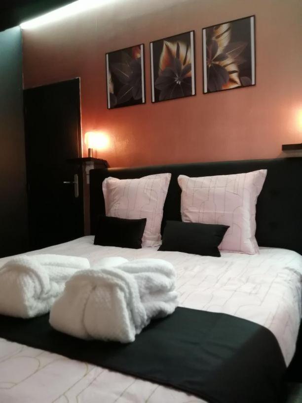 Appartement Avec Balneo Et Sauna Privatif - Le Rose Cuivre トロワ エクステリア 写真