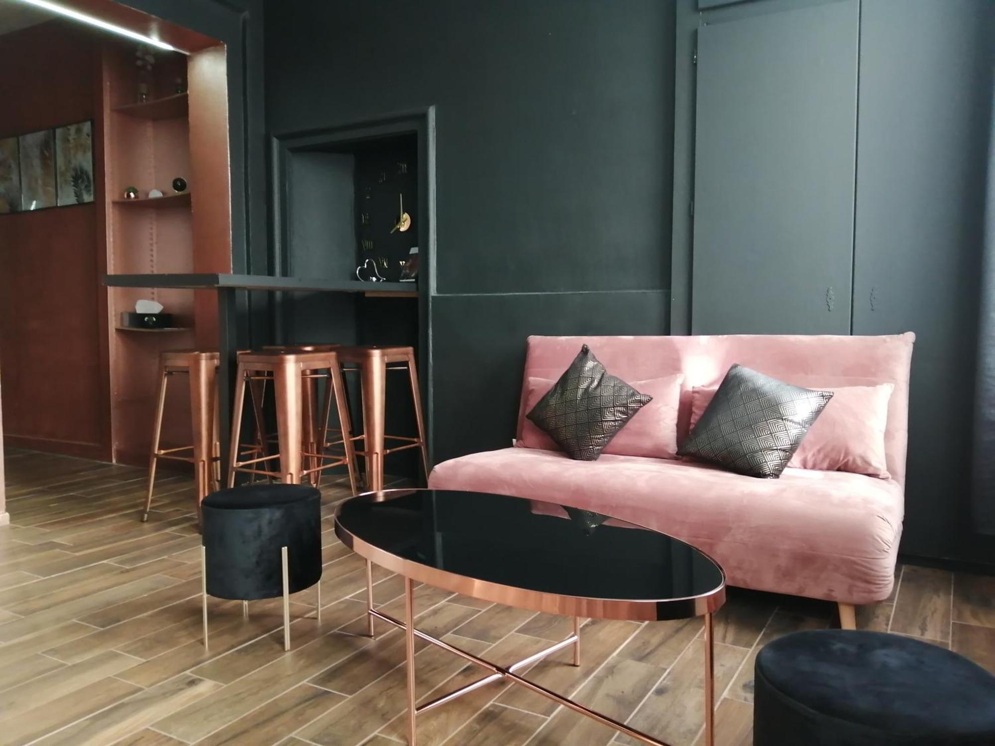Appartement Avec Balneo Et Sauna Privatif - Le Rose Cuivre トロワ エクステリア 写真
